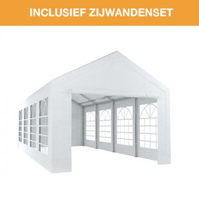 Partytent traditioneel 4x8