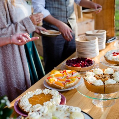 Uitgifte kraam ceremonie bruiloft huren Bos Verhuur