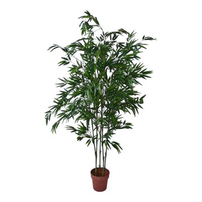 Kunst bamboeplant