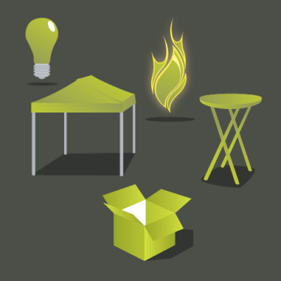 Tentpakket 6x6 meter